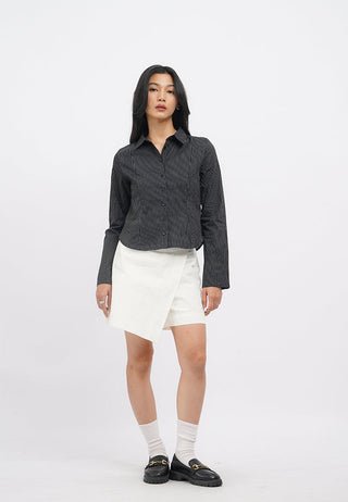 Long Sleeve Fitted Shirt
