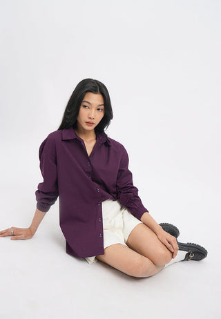 Oversized Long Sleeve Shirt