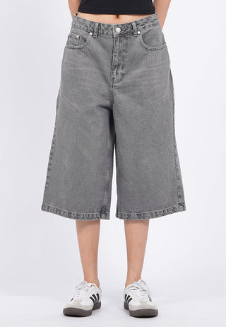 Regular Fit Denim Bermuda Pants