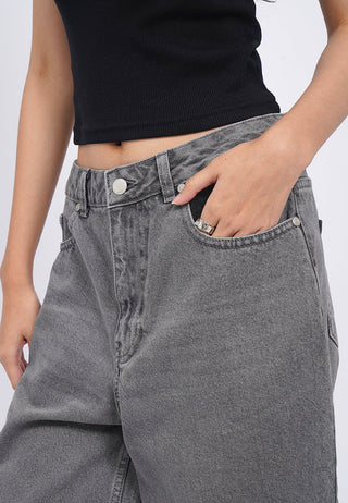 Regular Fit Denim Bermuda Pants