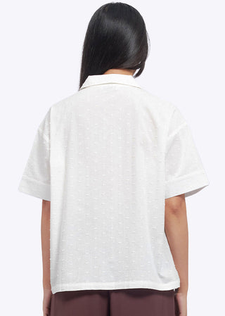 Oversized Notch Collar Shirt