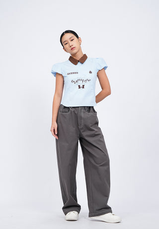 Colorbox X Gimme Puff Sleeve Top