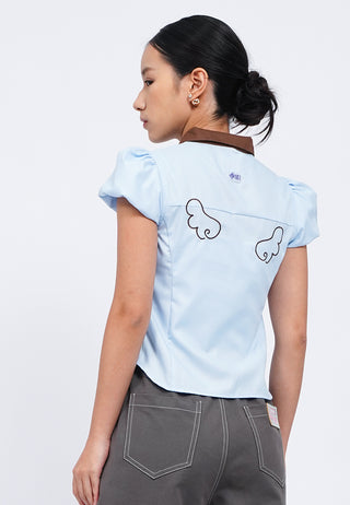 Colorbox X Gimme Puff Sleeve Top