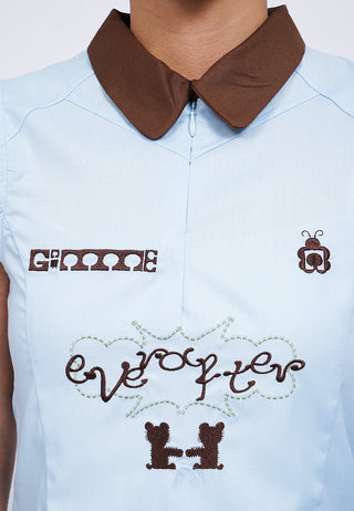 Colorbox X Gimme Puff Sleeve Top