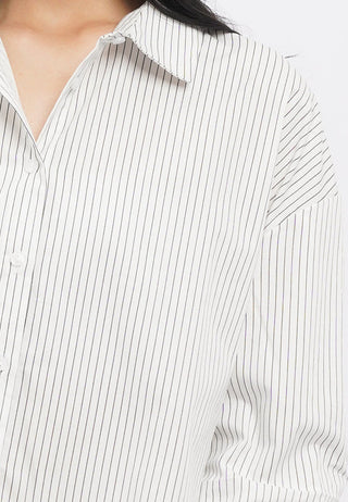 Loose Shirt with Voluminous Sleeves