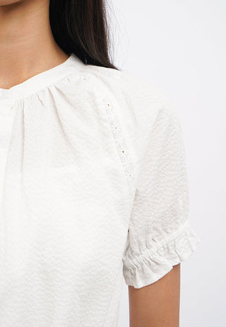 Tied Waist Short Sleeve Raglan Top