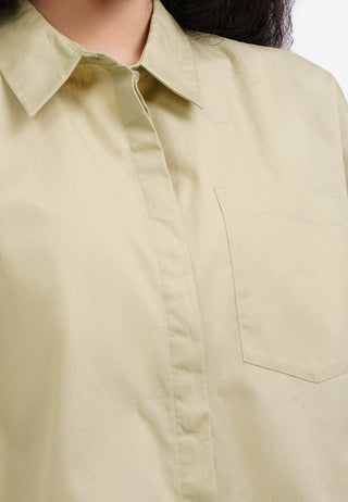 Hi-Lo Boxy Pocket Shirt