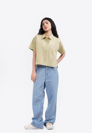 Hi-Lo Boxy Pocket Shirt