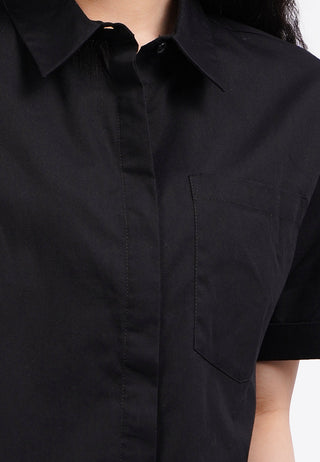 Hi-Lo Boxy Pocket Shirt