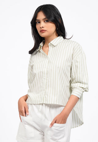 Voluminous Stripes Blouse