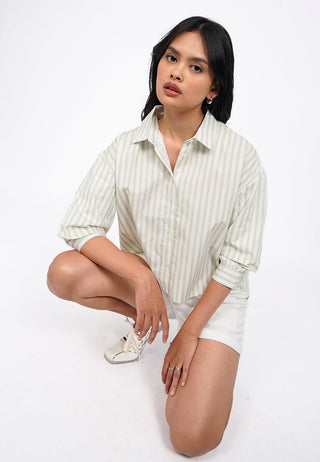 Voluminous Stripes Blouse