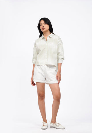 Voluminous Stripes Blouse