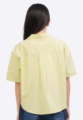 Drop Shoulder Shirt with Pocket