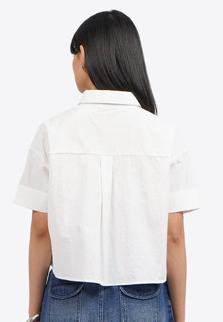 Rolled Up Shirt with Flap Pocket