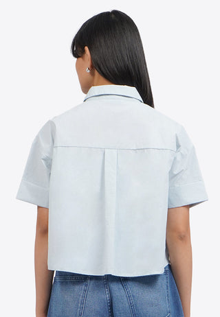 Rolled Up Shirt with Flap Pocket