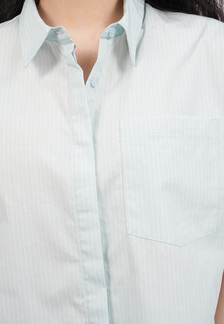 Printed Short Sleeve Shirt with Pocket