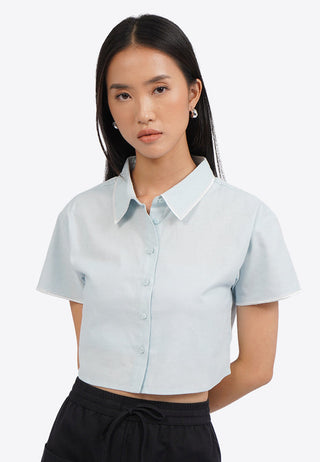 Short Sleeve Crop Shirt
