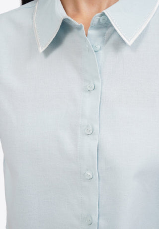 Short Sleeve Crop Shirt