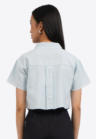 Short Sleeve Crop Shirt