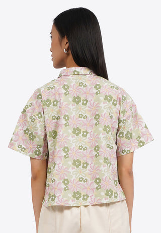 Regular Fit Printed Short Sleeve Blouse