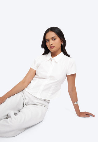 Fitted Short Sleeve Shirt