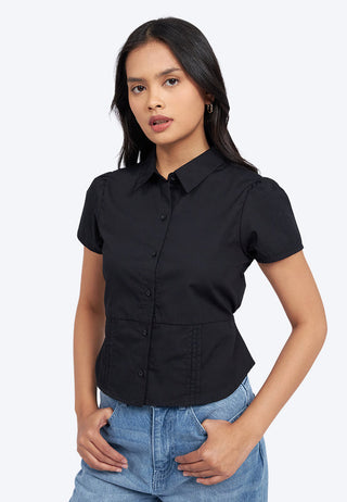 Fitted Short Sleeve Shirt