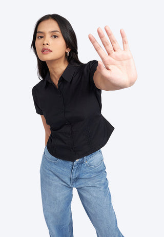 Fitted Short Sleeve Shirt