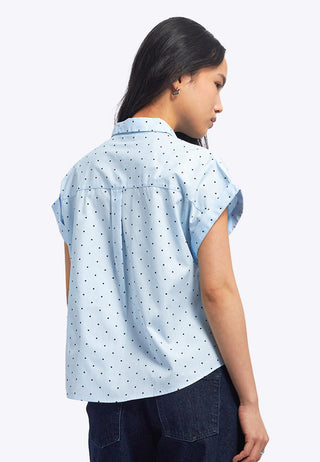 Printed Roll Up Short Sleeve Shirt