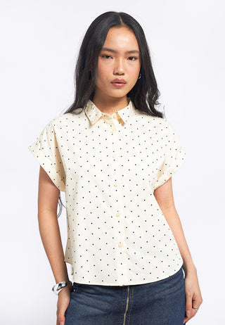 Printed Roll Up Short Sleeve Shirt