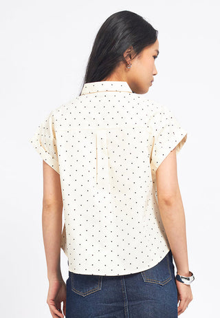 Printed Roll Up Short Sleeve Shirt