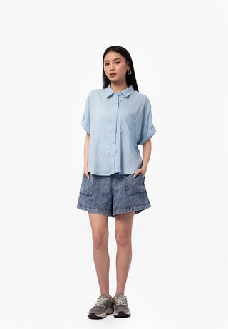 Boxy Pocket Roundhem Shirt