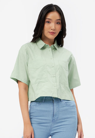 Short Sleeve Shirt with Patch Pocket