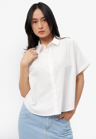 Regular Fit Short Sleeve Blouse