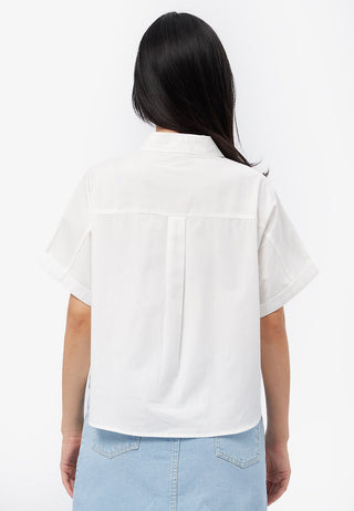 Regular Fit Short Sleeve Blouse