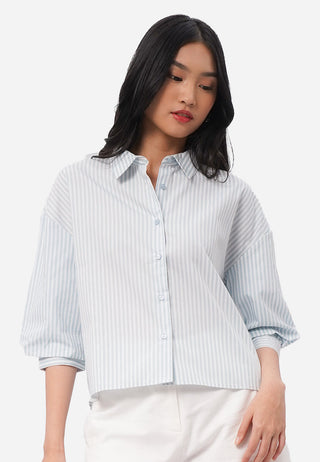 Voluminous Stripes Blouse