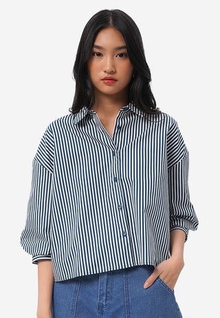 Voluminous Stripes Blouse