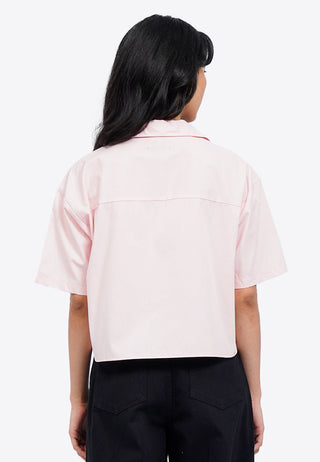 Tied Up Blouse with Flap Pocket