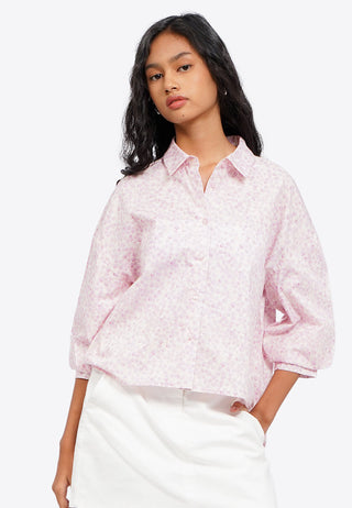 Printed Voluminous Blouse