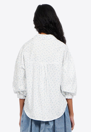Printed Voluminous Blouse