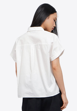 Pocket Detail Hi Lo Shirt