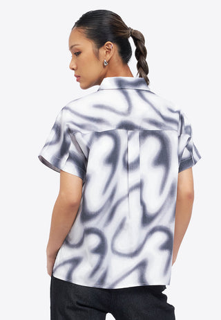 Pocket Detail Hi Lo Shirt