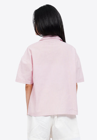 Tie Front Short Sleeve Blouse