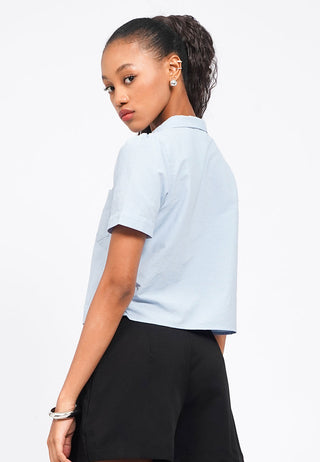 Zipped Up Parachute Shirt