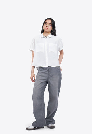 Double Pocket Short Sleeve Shirt