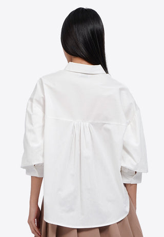 Balloon Sleeves Blouse