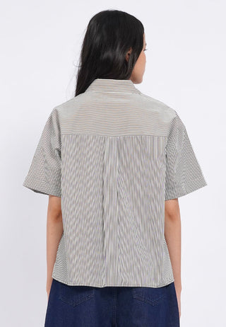 Regular Fit Short Sleeve Stripe Shirt