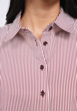 Regular Fit Short Sleeve Stripe Shirt