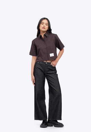 Stripes Short Sleeve Boxy Shirt