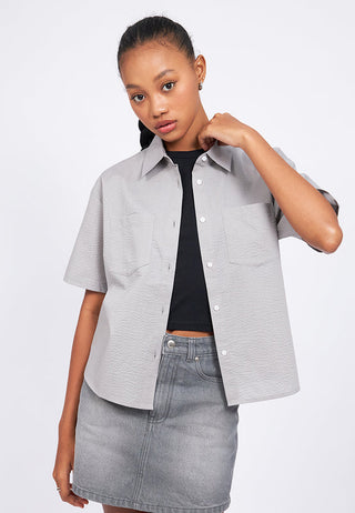 Seersucker Short Sleeve Shirt