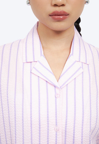 Textured Stripes Shirt